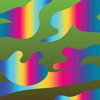 Colorful geometric background. Fluid shapes composition. Abstract background color gradient geometric ornament pattern background design vector