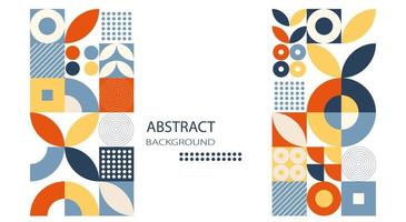 Abstract geometric modern vector background.