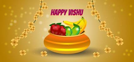 Happy Vishu Background photo