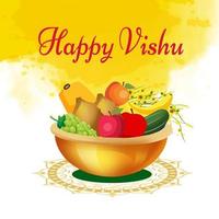 Happy Vishu Background photo