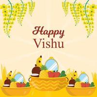 Happy Vishu Background photo