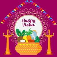 Happy Vishu Background photo