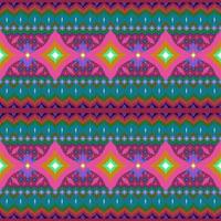 ikat geométrico folklore ornamento, tribal étnico textura. sin costura a rayas modelo en azteca estilo, figura tribal bordado, escandinavo, ikat modelo foto