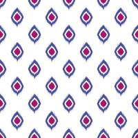 Ikat geometric folklore ornament. Tribal ethnic texture. Seamless striped pattern in Aztec style. Figure tribal embroidery. Indian, Scandinavian, Gyp sy, Mexican, folk pattern.ikat pattern. photo