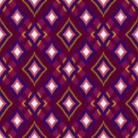 Ikat geometric folklore ornament, Tribal ethnic texture. Seamless striped pattern in Aztec style, Figure tribal embroidery, Scandinavian, Ikat pattern photo