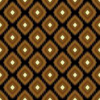 Ikat geometric folklore ornament. Tribal ethnic texture. Seamless striped pattern in Aztec style. Figure tribal embroidery. Indian, Scandinavian, Gyp sy, Mexican, folk pattern.ikat pattern. photo