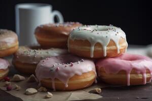 soft hues of the Doughnuts image photo
