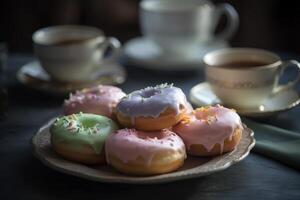 soft hues of the Doughnuts image photo