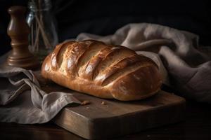 suave matices de el un pan y panadería productos generativo I a foto