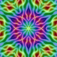 Abstract kaleidoscope background. Beautiful kaleidoscope seamless pattern. Multicolor mosaic texture. Seamless kaleidoscope texture. Unique kaleidoscope design vector