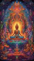 mesmerizing psychedelic poster image photo