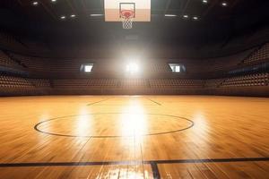 baloncesto deporte limpiar corte. generar ai foto