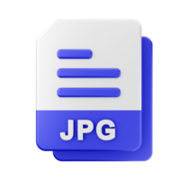 3d file JPG icon illustration png