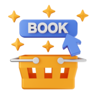 3d book online shop png