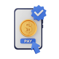 3d payment online shop png