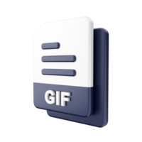 3d Datei gif Symbol Illustration png