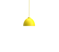 lampa glödlampa ljus Glödlampa gul orange lutning Färg tak golv symbol dekoration prydnad interiör golv modern bakgrund tapet design Centrum teknologi elektronisk Hem smart glöd.3d framställa png