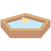 wooden bathtub swimming pool png