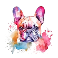 French bulldog watercolor. png