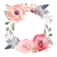 Elegant Watercolor frame. png