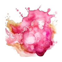 waterverf roze plons. png