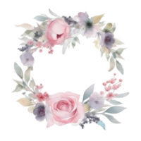 Elegant Watercolor frame. png