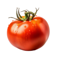 Red tomato isolated. png