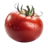 rojo tomate aislado. png