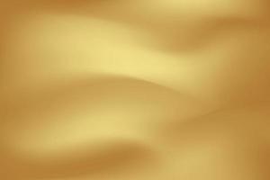 Gold abstract blurred gradient background. Vector illustration.