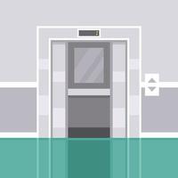 Vector Image Of A Modern Elevator