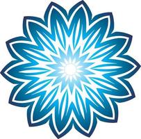 Vector Flower Object In Tribal Style, Perfect For Tattoos Or Abstract Floral Decorations