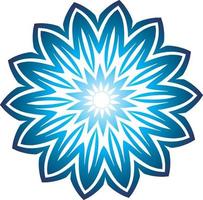 Vector Flower Object In Tribal Style, Perfect For Tattoos Or Abstract Floral Decorations