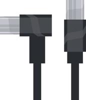 Vector Image Of A Charging Cable