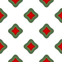 Pattern homemade cookie different taste in pastry biscuit vector