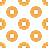 Pattern homemade cookie different taste in pastry biscuit vector