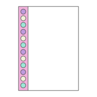 pastel duidelijk papier png