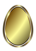 Ostern Ei Silhouette golden Schatten png