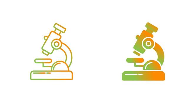 Microscope Vector Icon