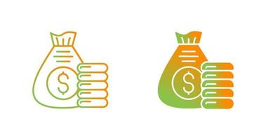 Money Bag Vector Icon