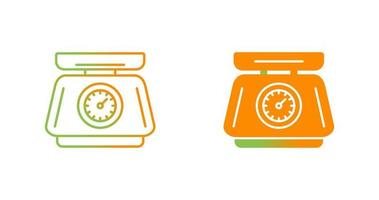 Weight Scale Vector Icon