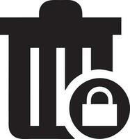 Lock security icon symbol vector image. Illustration of the key secure access system vector design. EPS 10