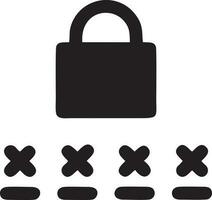 Lock security icon symbol vector image. Illustration of the key secure access system vector design. EPS 10