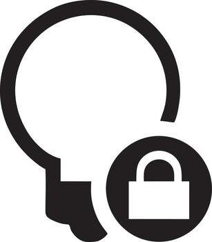 Lock security icon symbol vector image. Illustration of the key secure access system vector design. EPS 10