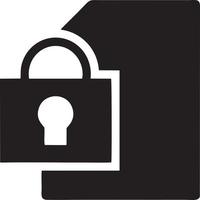 Lock security icon symbol vector image. Illustration of the key secure access system vector design. EPS 10