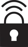 Lock security icon symbol vector image. Illustration of the key secure access system vector design. EPS 10