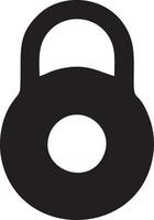 Lock security icon symbol vector image. Illustration of the key secure access system vector design. EPS 10