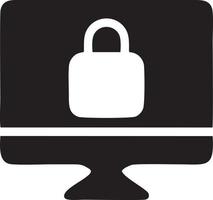 Lock security icon symbol vector image. Illustration of the key secure access system vector design. EPS 10