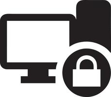 Lock security icon symbol vector image. Illustration of the key secure access system vector design. EPS 10