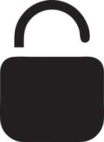 Lock security icon symbol vector image. Illustration of the key secure access system vector design. EPS 10