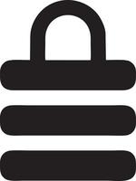 Lock security icon symbol vector image. Illustration of the key secure access system vector design. EPS 10